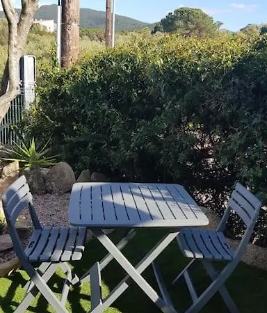 T1 Bis Climatimatise -agosta Plage- 10 Min A Pied Apartament